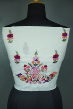 Hand Embroidery Cotton Blouse Material | OS417