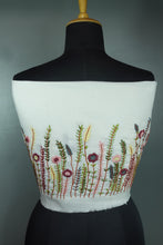 Hand Embroidery Cotton Blouse Material | OS406