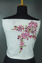 Hand Embroidery Cotton Blouse Material | OS419