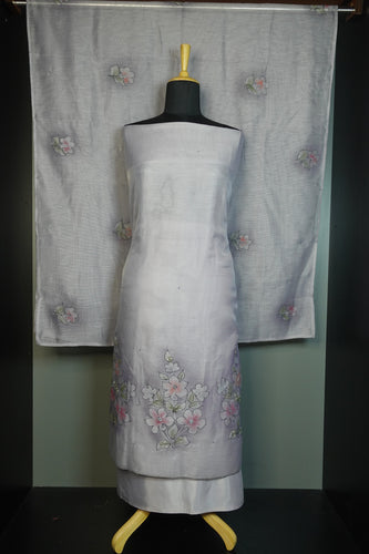 Hand Painted Silky Kota Salwar Set | MS719