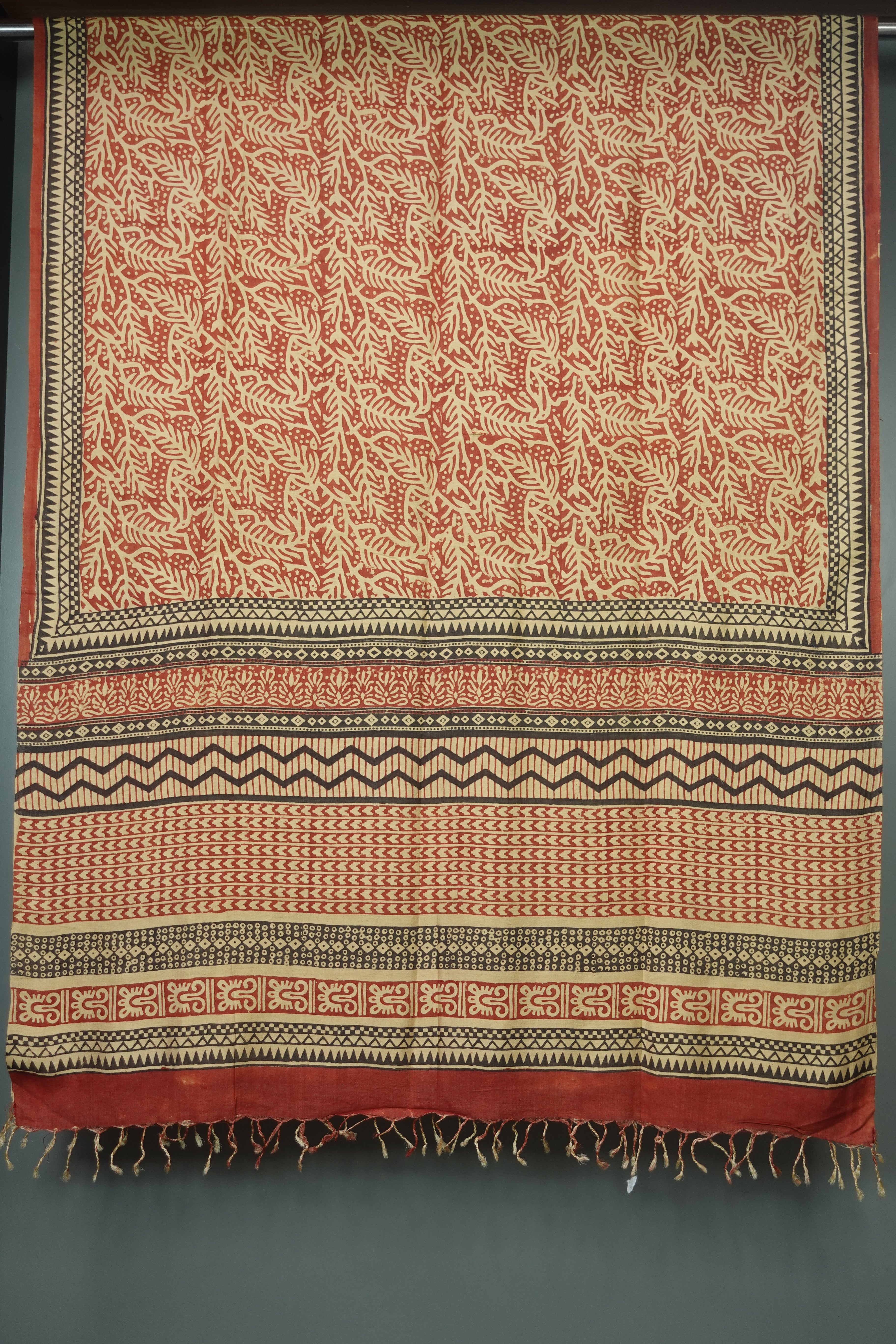 Printed Mul Cotton Dupatta | SGA109