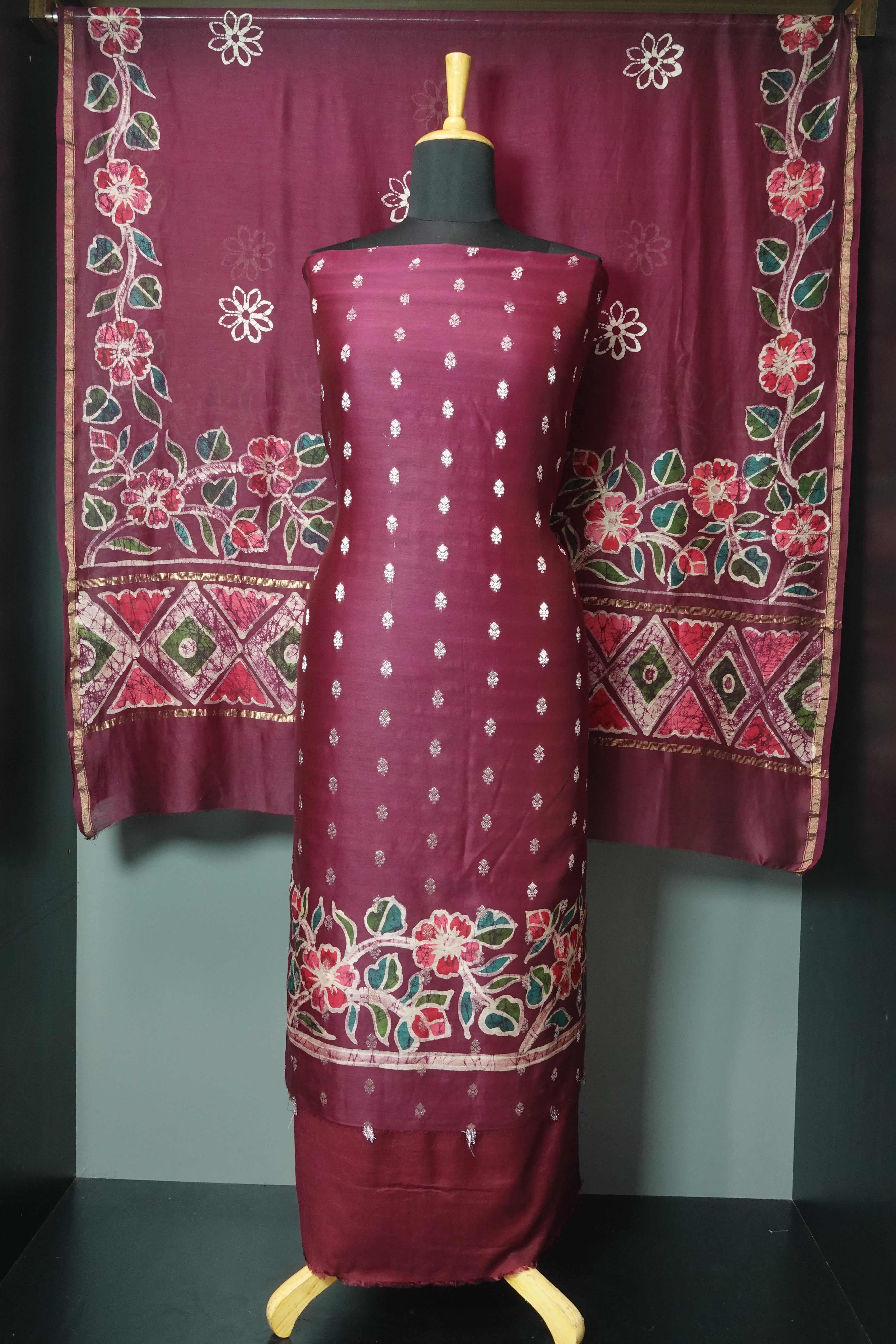 Banarasi Silk Chanderi Salwar Set | LV251