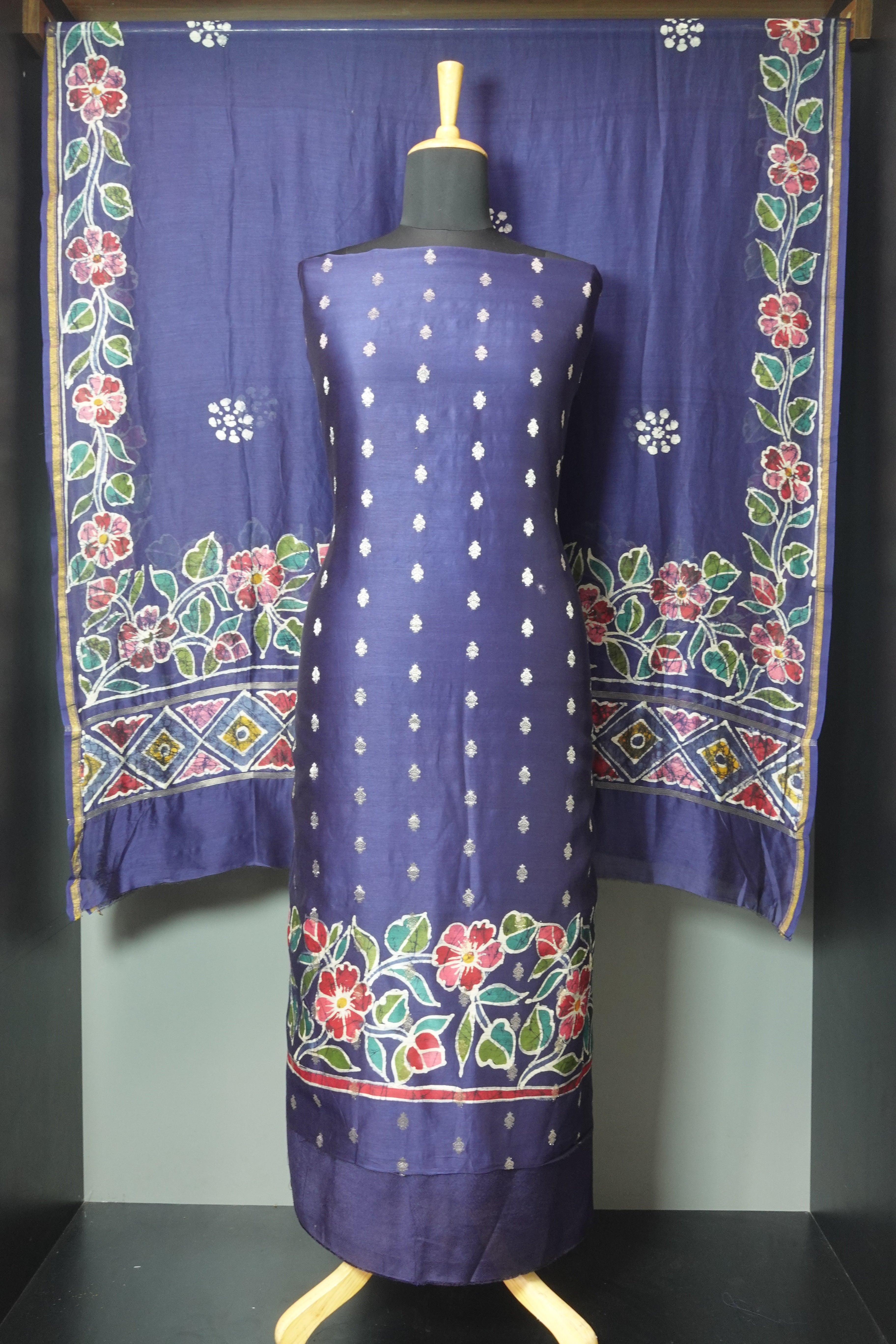Banarasi Silk Chanderi Salwar Set | LV250