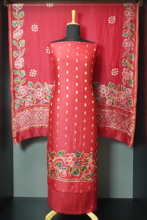 Banarasi Silk ChanderiSalwar Set | LV253