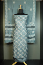 Geometrical Pattern Batik Printed Design Chanderi Salwar Set | YH186