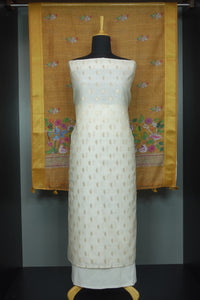 Banarasi Woven Chanderi Silk Salwar Set | JCL878