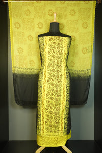 Traditional Block Print Patterns Cotton Salwar Set | SF931