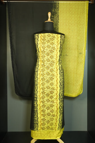 Hand Block Print Jaal Patterns  Cotton Salwar Set | SF928