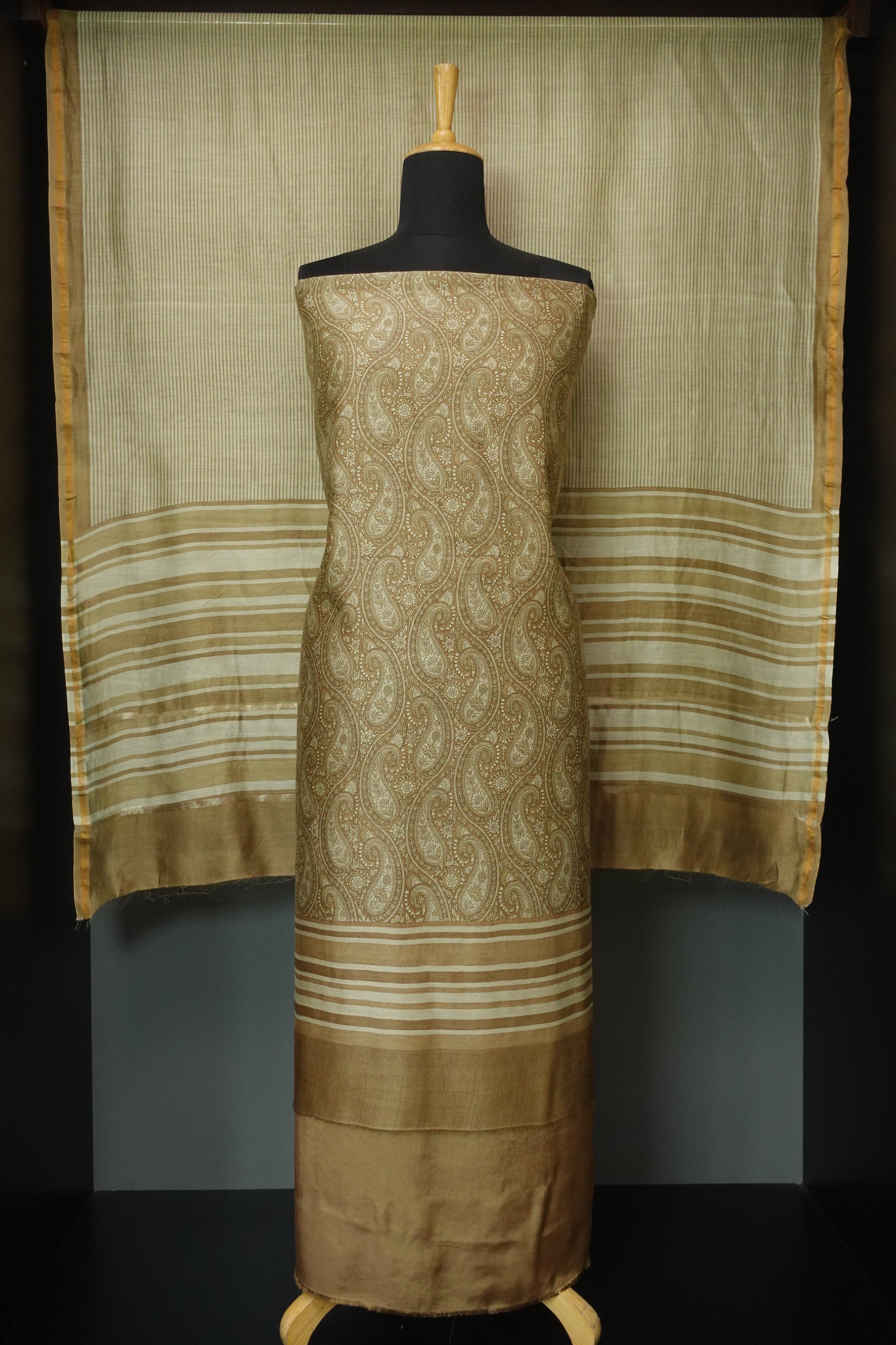 Digital Printed Chanderi Salwar Set | LV280