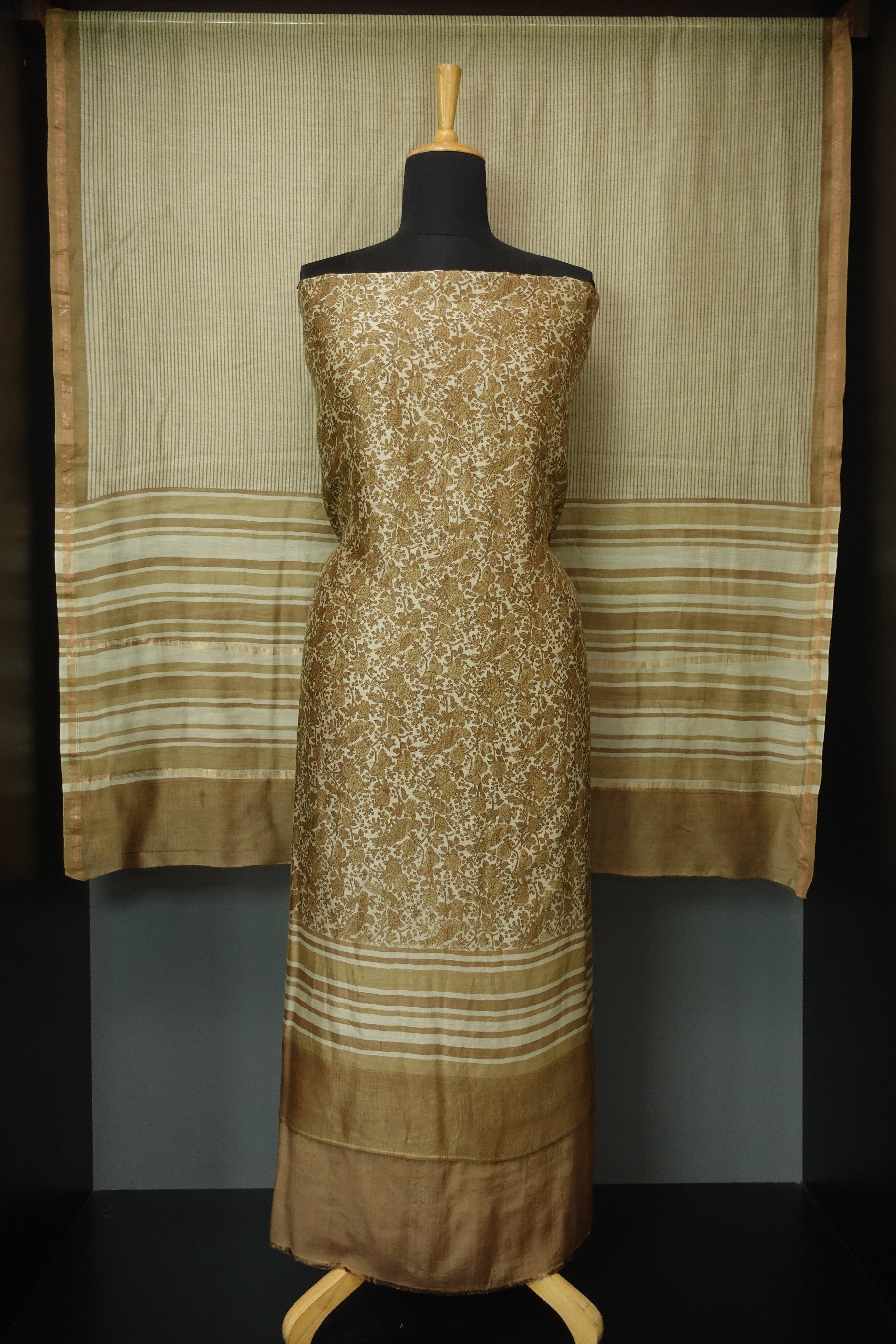 Digital Printed Chanderi Salwar Set | LV284