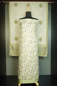 Geometrical Print Design Semi Silk Salwar Set | SW1529