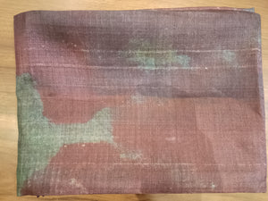 Printed Pattern Tussar Silk Blouse Material | AHR347