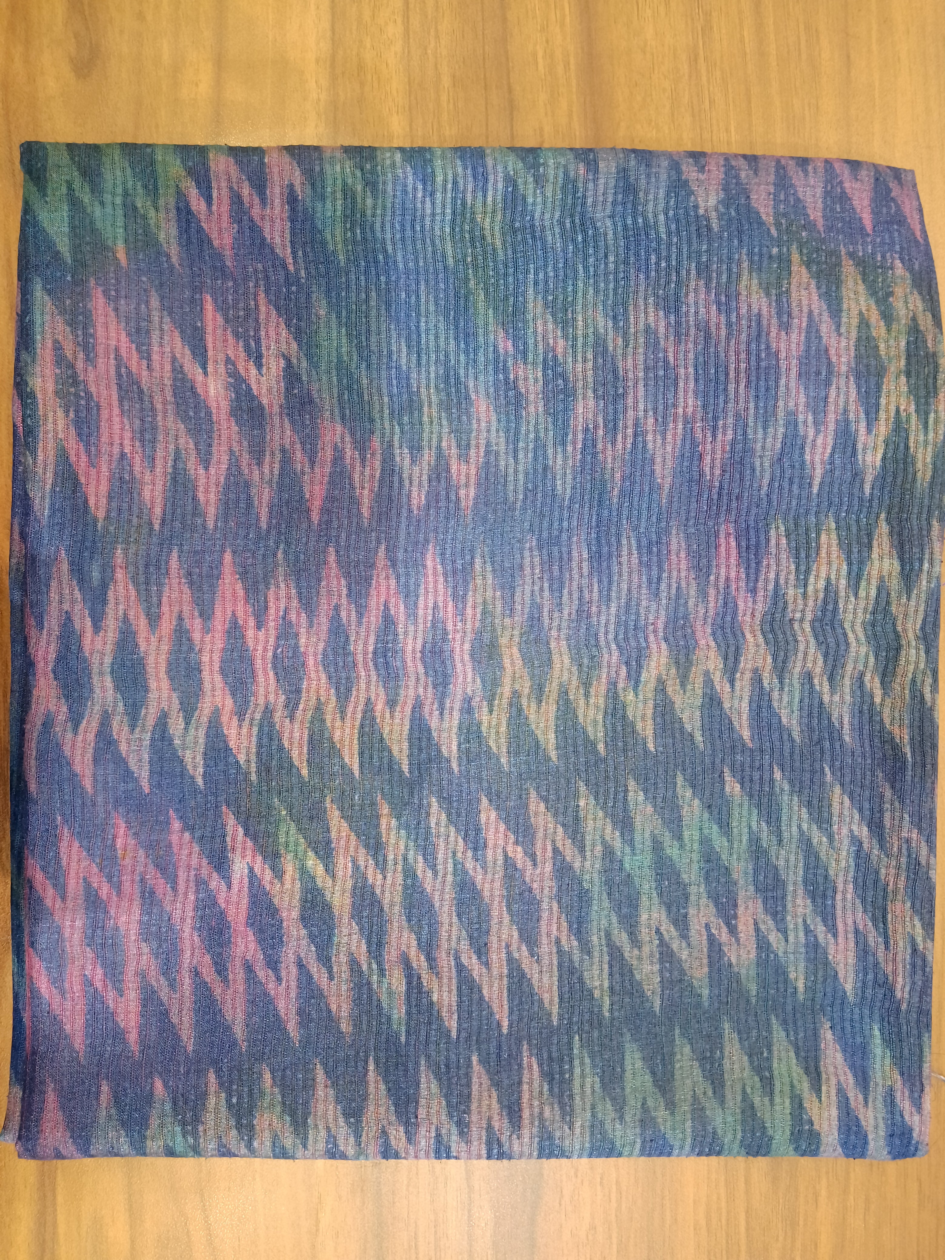 Printed Pattern  Noil Tussar  Blouse Material | AHR349