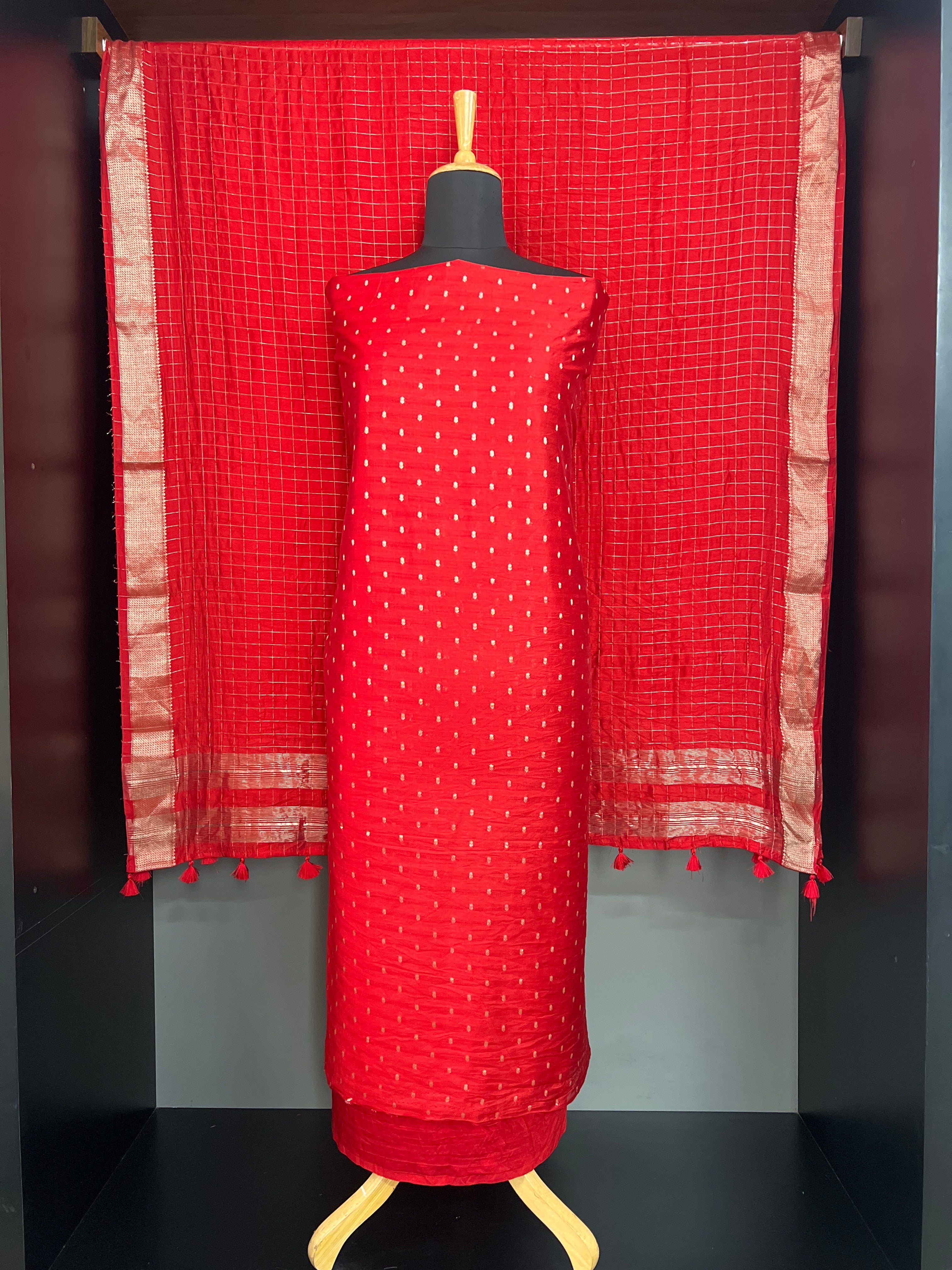 Banarasi Woven Chanderi Salwar Set | YNG1432