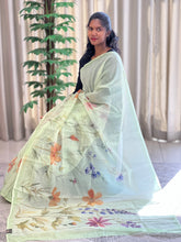 Floral Digital Print Detailed Supernet Kota Saree | BLD1206