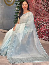 Machine Embroidery Silky Kota Saree | BLD1330