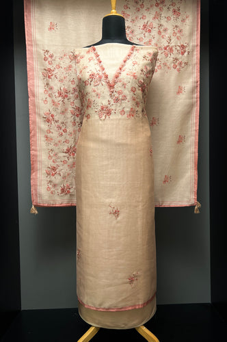 Floral Digital Printed Blended Linen Salwar Set | BLD1448