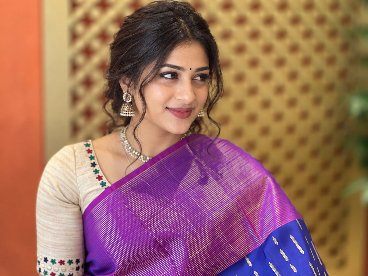 Hand Woven Kanchipuram Saree | OM204