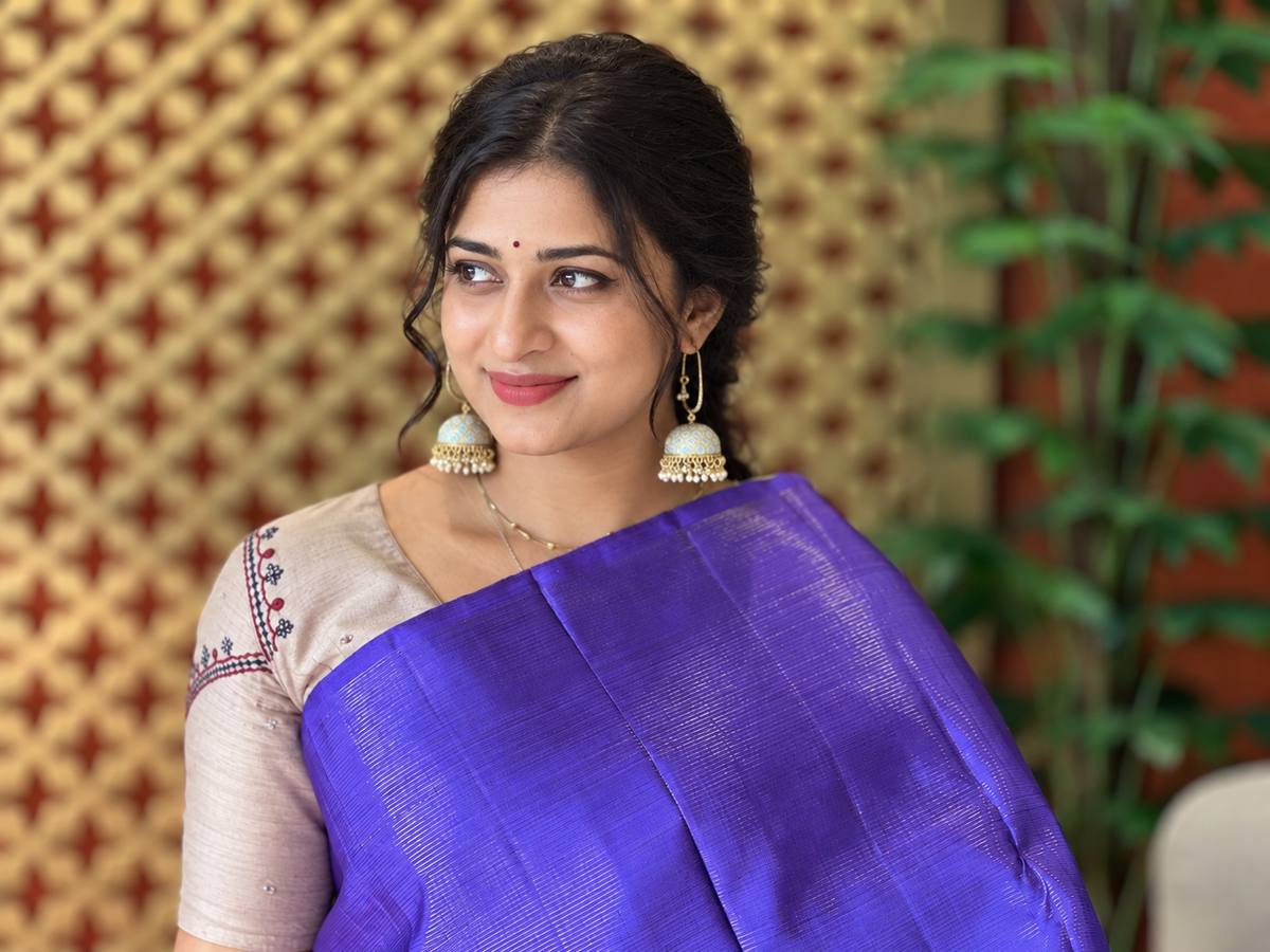 Traditional Buta Pattern Kanchipuram Saree | OM188
