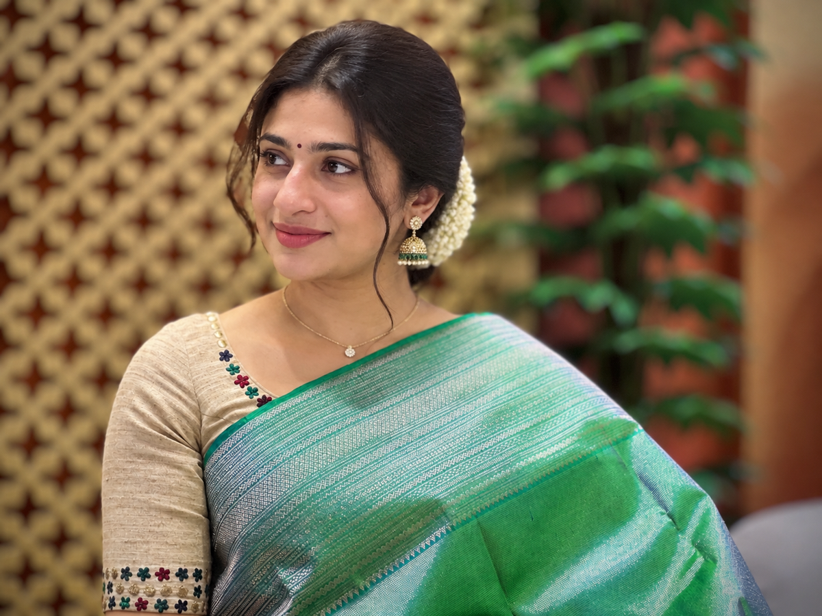 Zari Woven Handloom Kanchipuram Saree | SME188