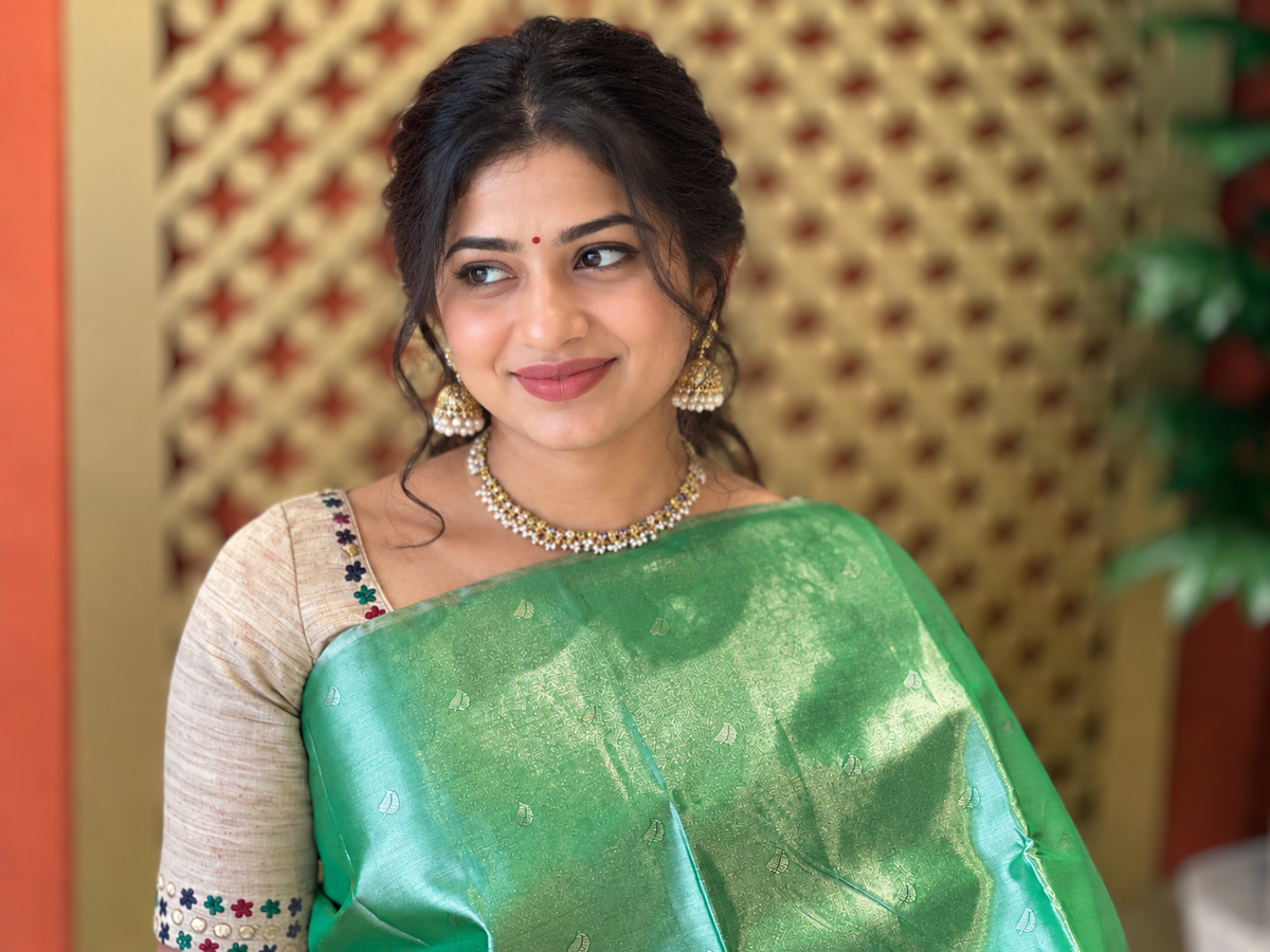 Hand Woven Kanchipuram Saree | OM220