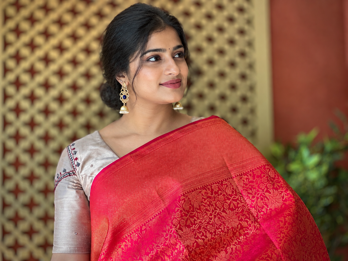 Hand Loom Kanchipuram Saree | HH171