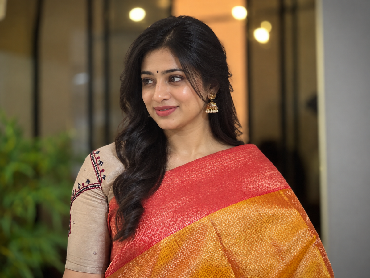 Hand Woven Kanchipuram Saree | OM164