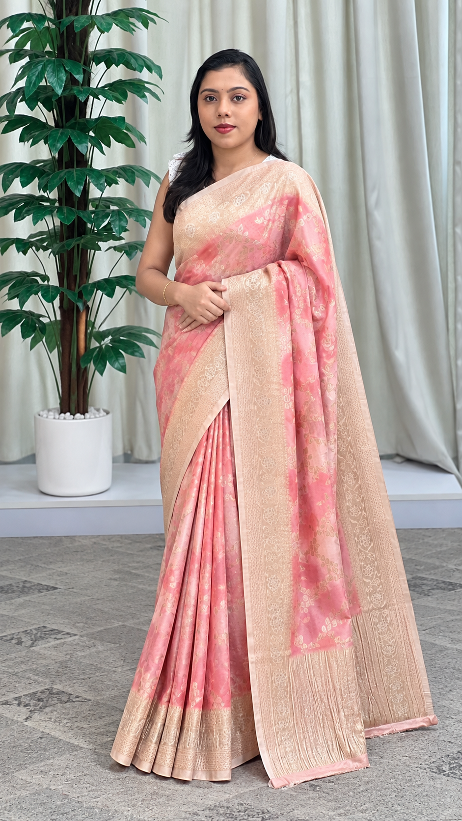 Rangat Pattern Georgette Saree | RS141