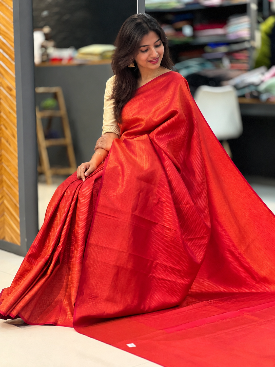 Hand Woven Kanchipuram Saree | AK245