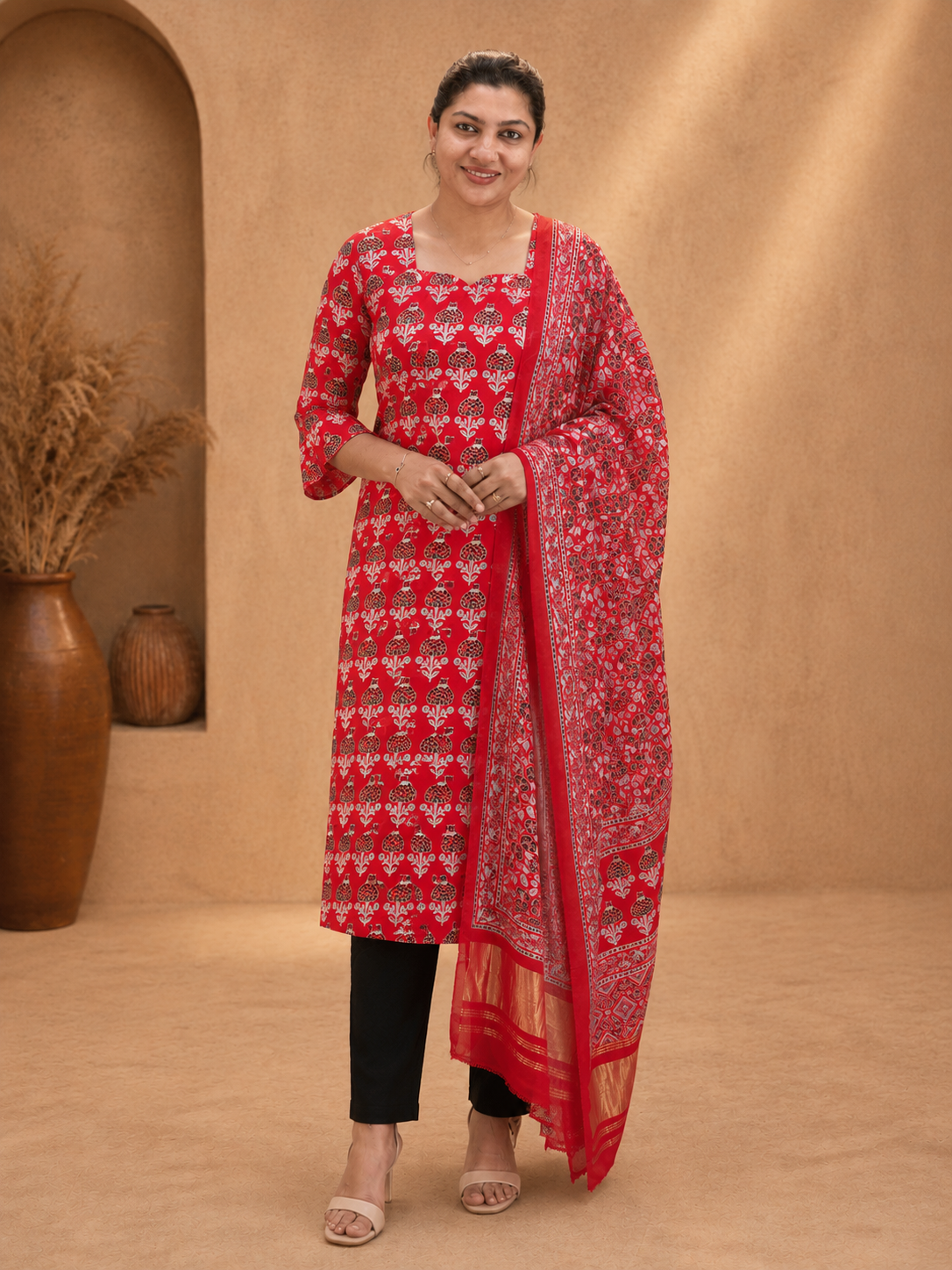 Floral Printed Design Modal Salwar Set | MF114