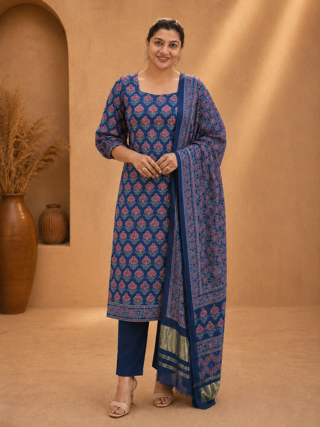 Floral Printed Design Modal Salwar Set | MF113