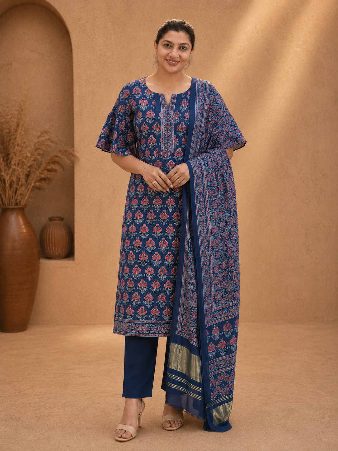 Floral Printed Design Modal Salwar Set | MF113
