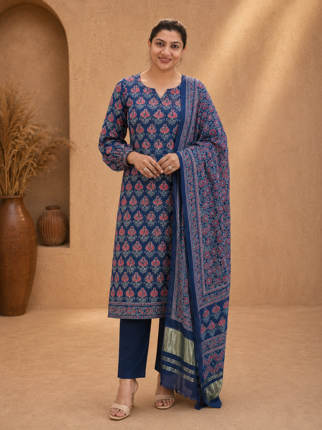 Floral Printed Design Modal Salwar Set | MF113