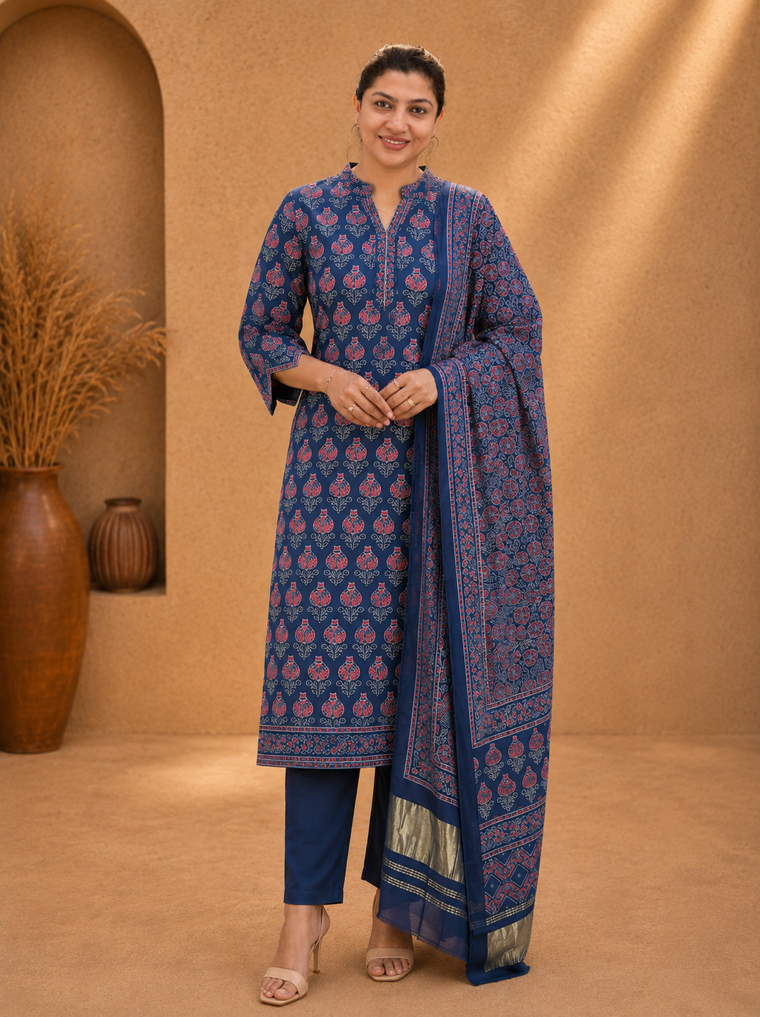 Floral Printed Design Modal Salwar Set |  MF111