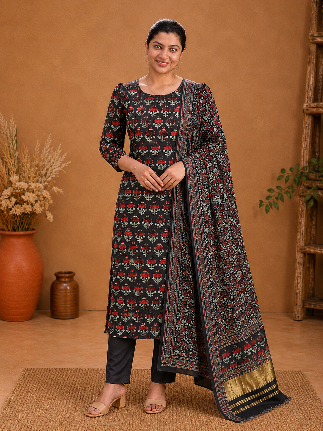Floral Printed Design Modal Salwar Set | MF115