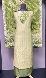 Batik Printed Chanderi Finish Salwar Set | SD106