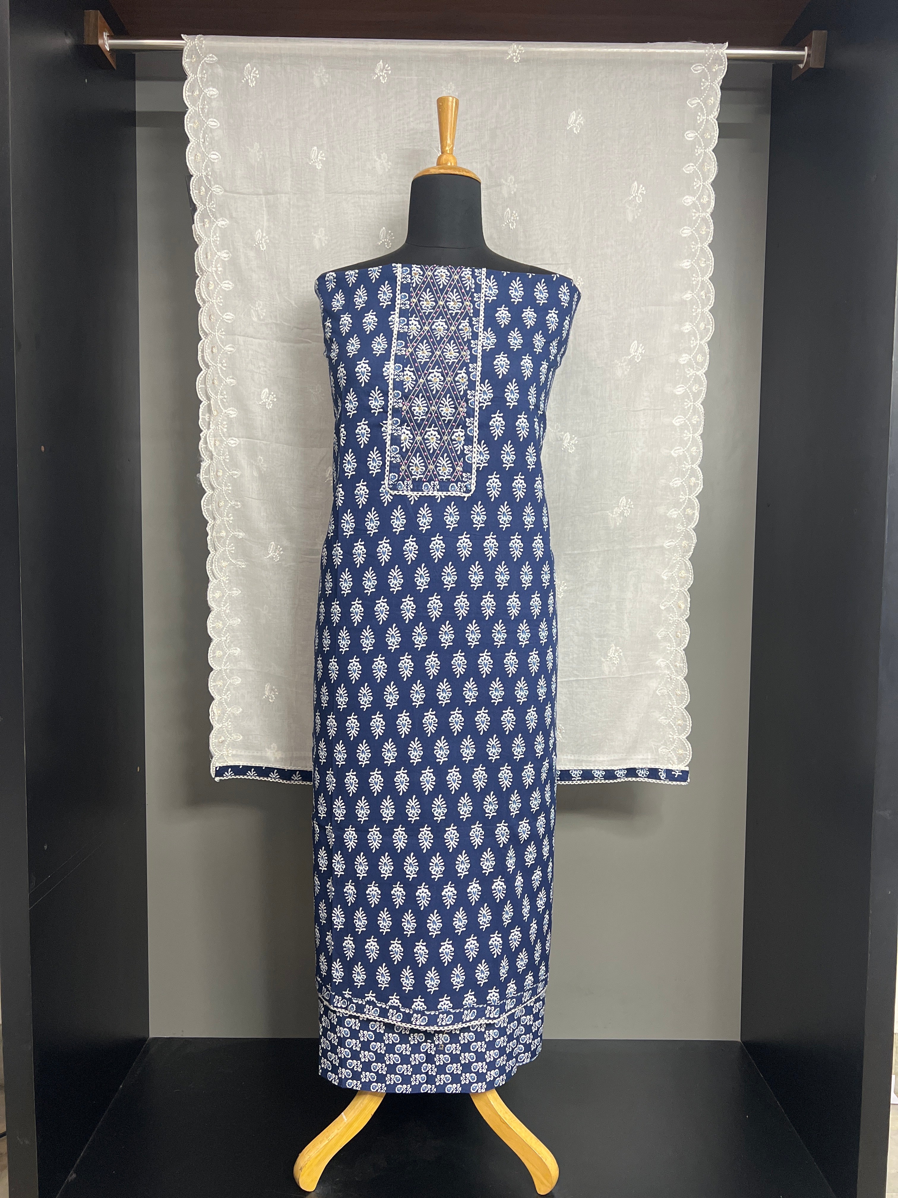 Printed Pattern  Cotton Salwar Set | ACF107