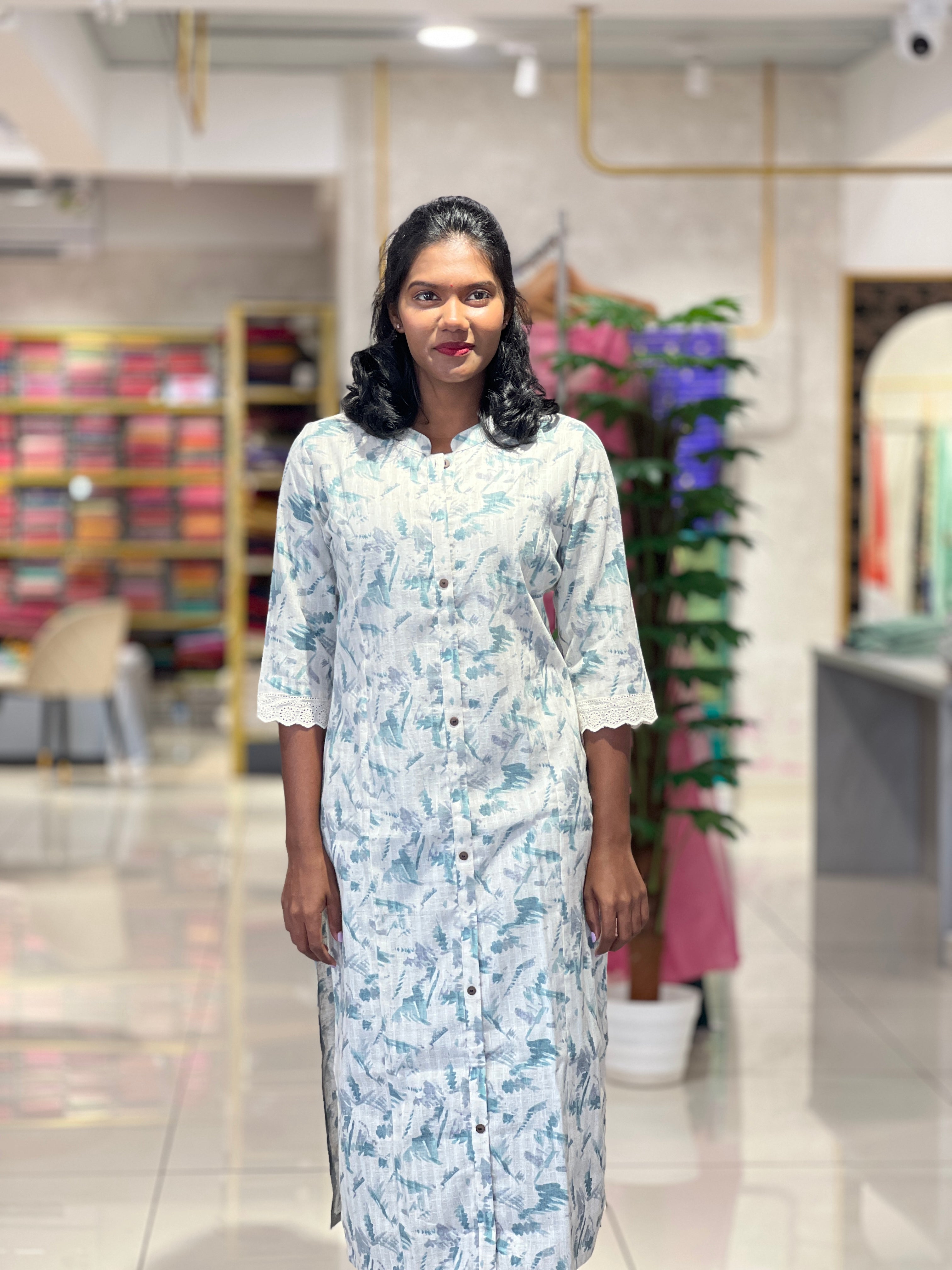 Printed Pattern  Soft Cotton Kurta | RGA291