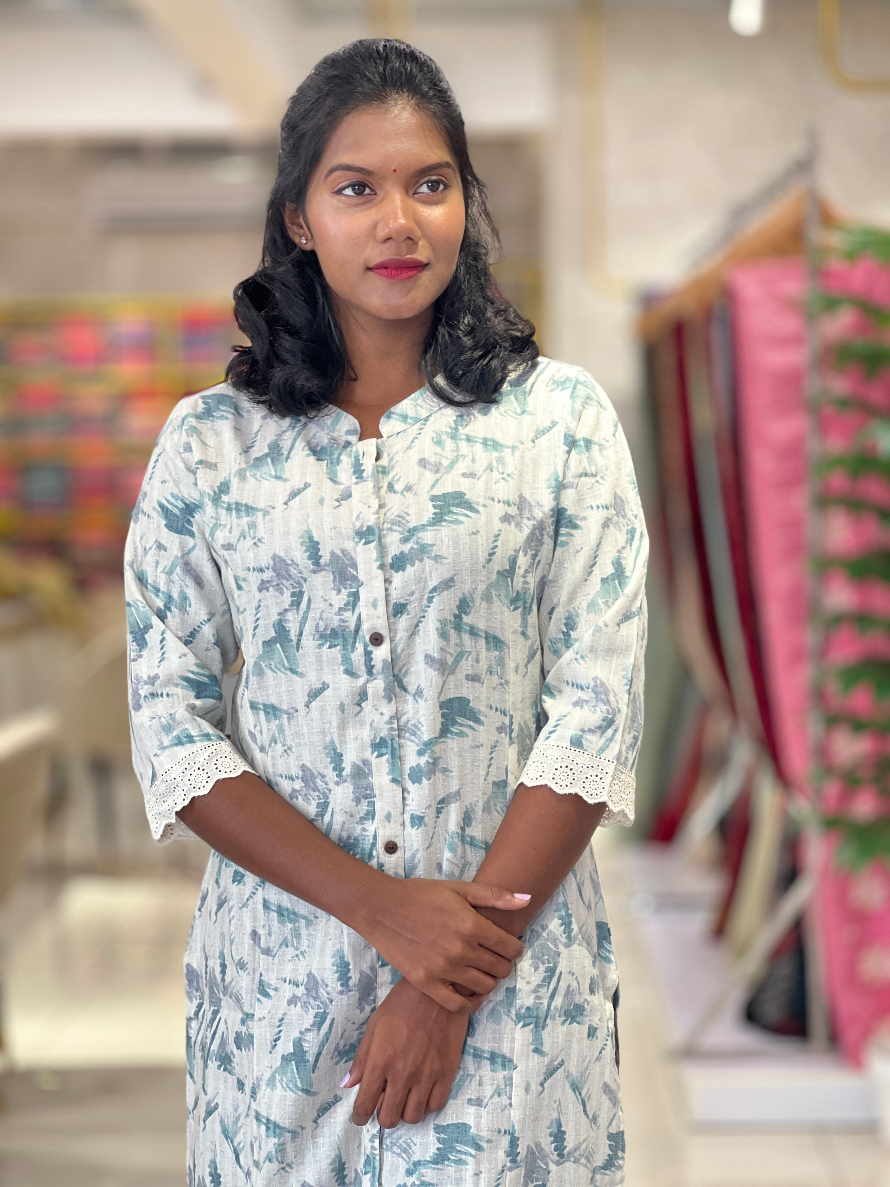 Printed Pattern  Soft Cotton Kurta | RGA291