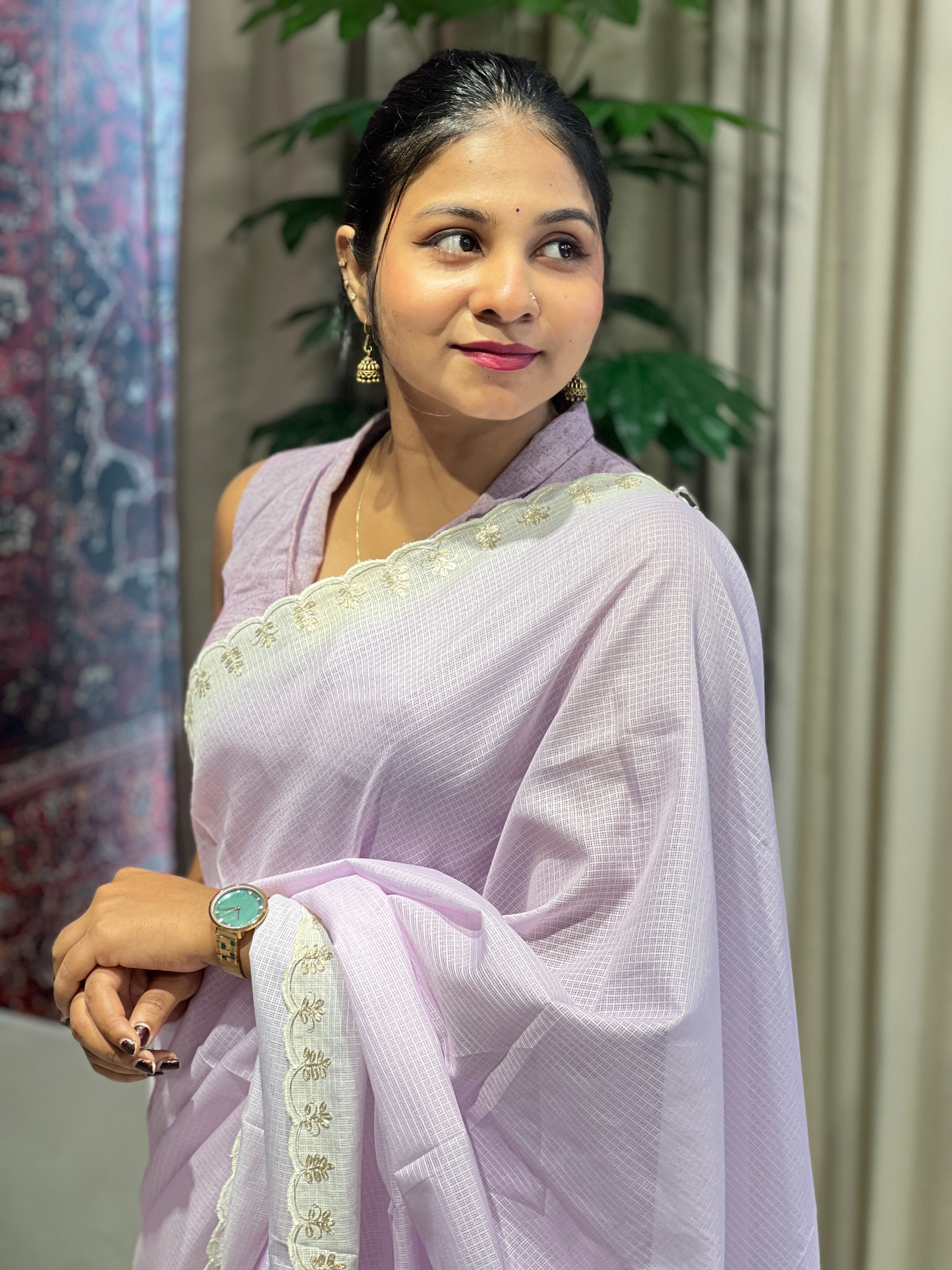 Pita Work Detailed Silky Kota Saree | BLD1815