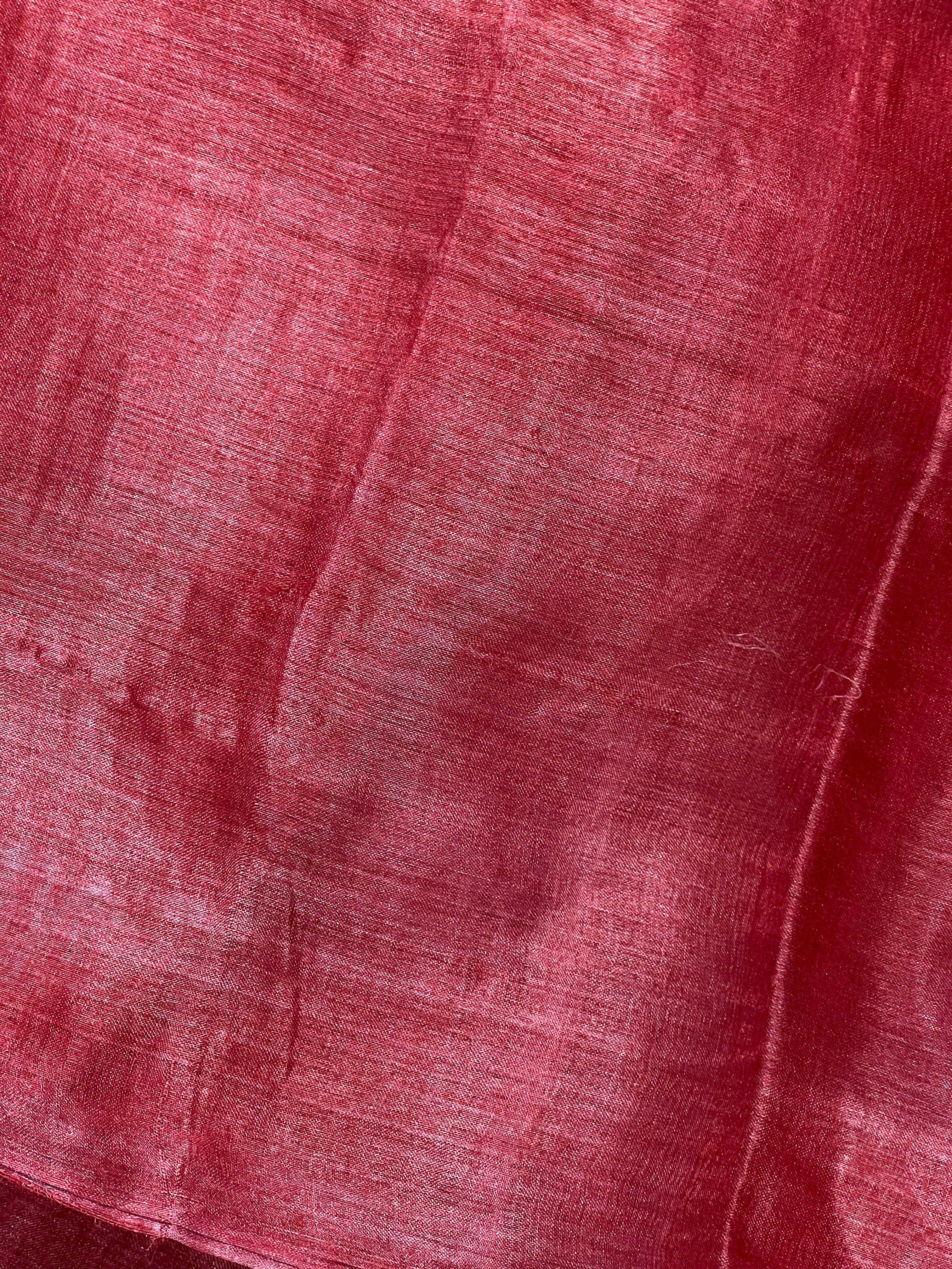 Digital Print With Metal Pital Detailed Tussar Saree | ACT1614