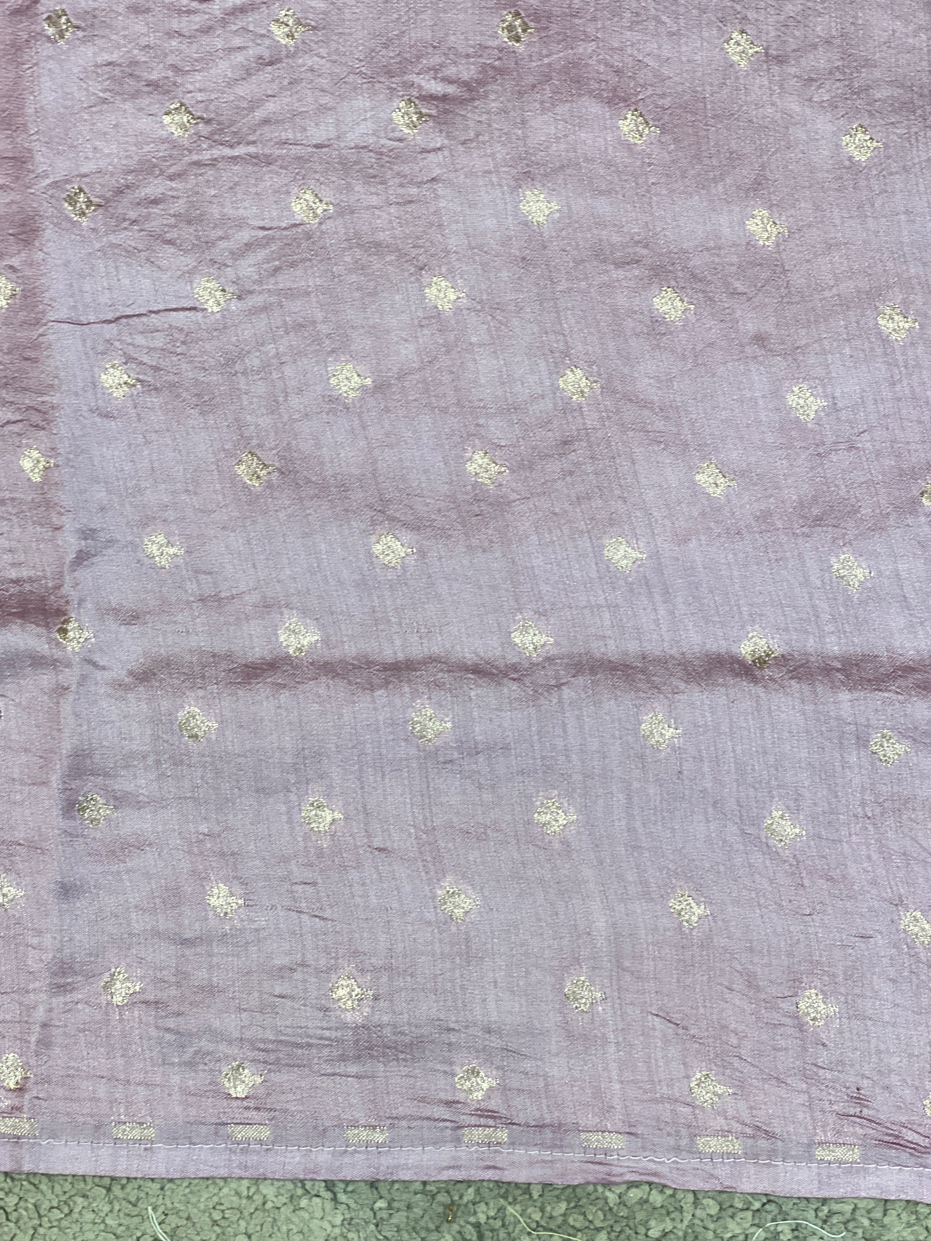 Machine Embroidered Pattern Organza Saree | YNG1559