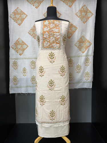 Block Printed Cotton Salwar Set | MT135