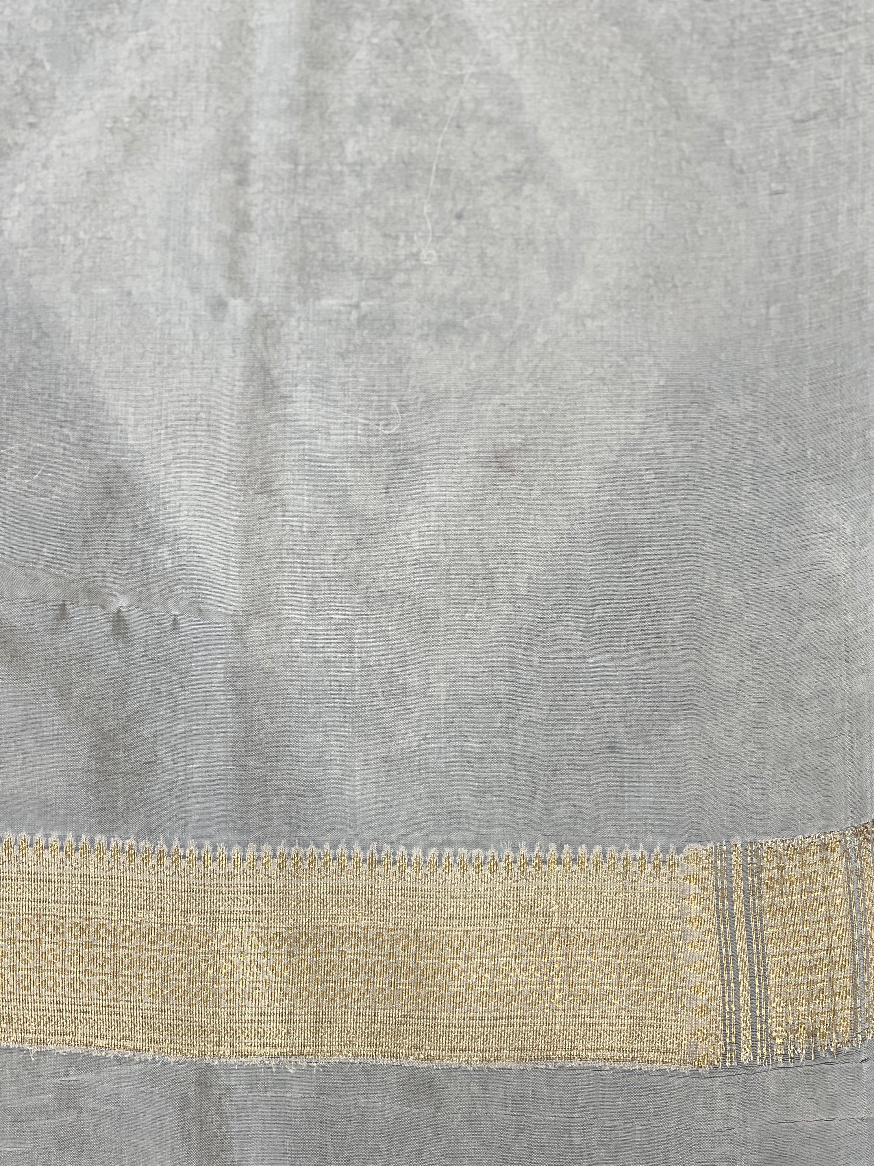Meenakari Buta Woven Organza Saree | MB138