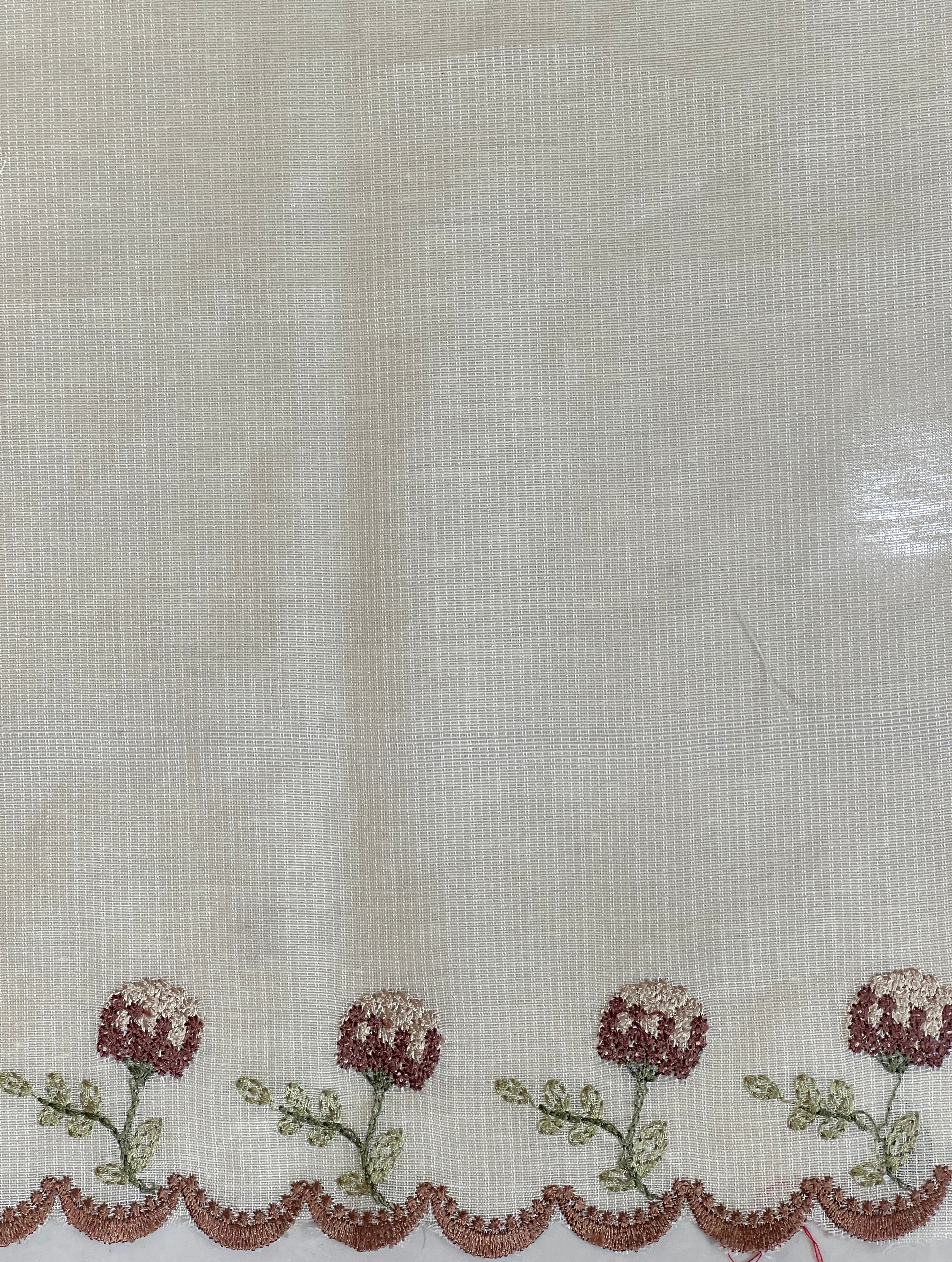 Floral Machine Embroidery Detailed Kota Saree | PKS165