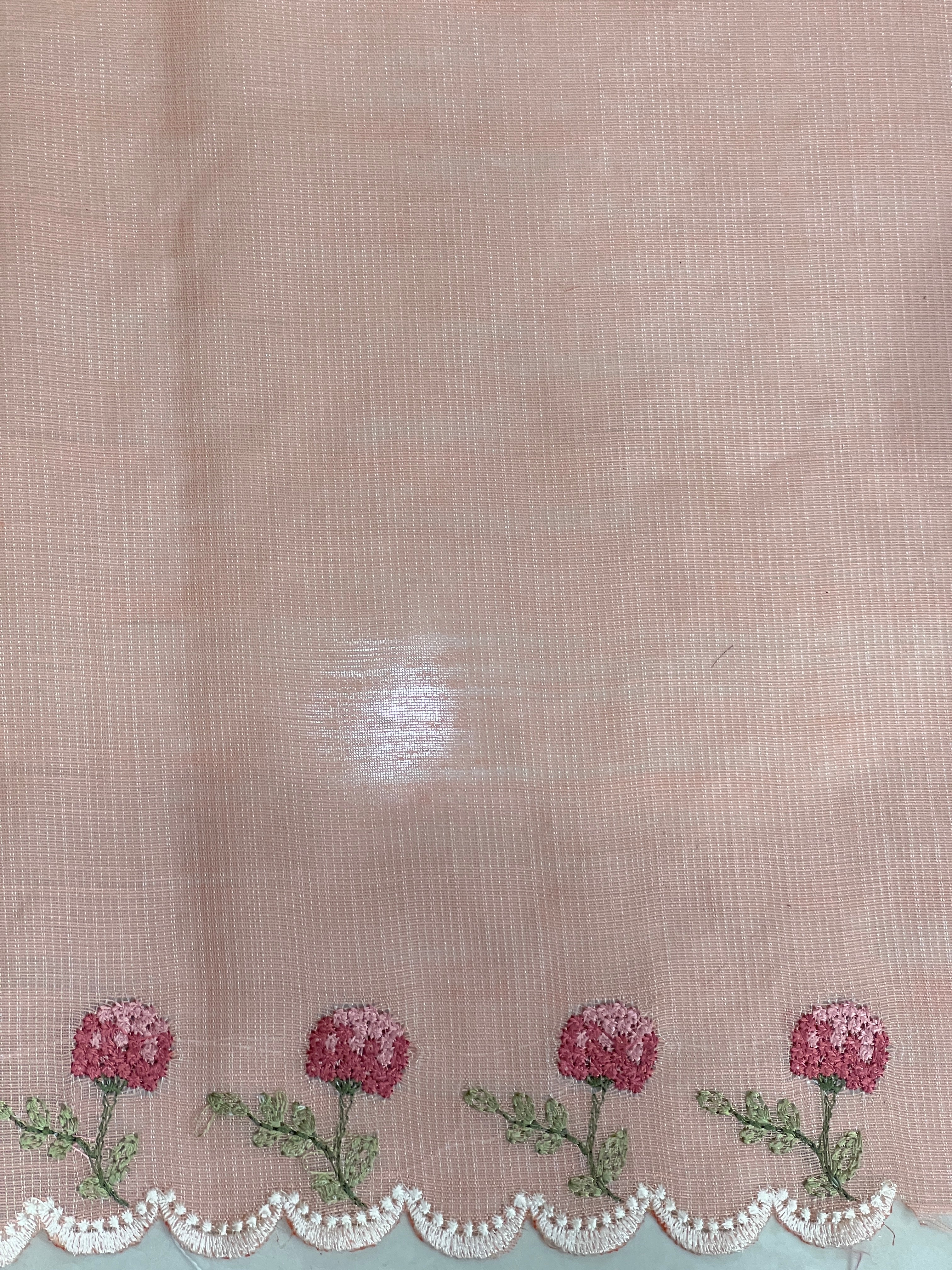 Floral Machine Embroidery Detailed Kota Saree | PKS168