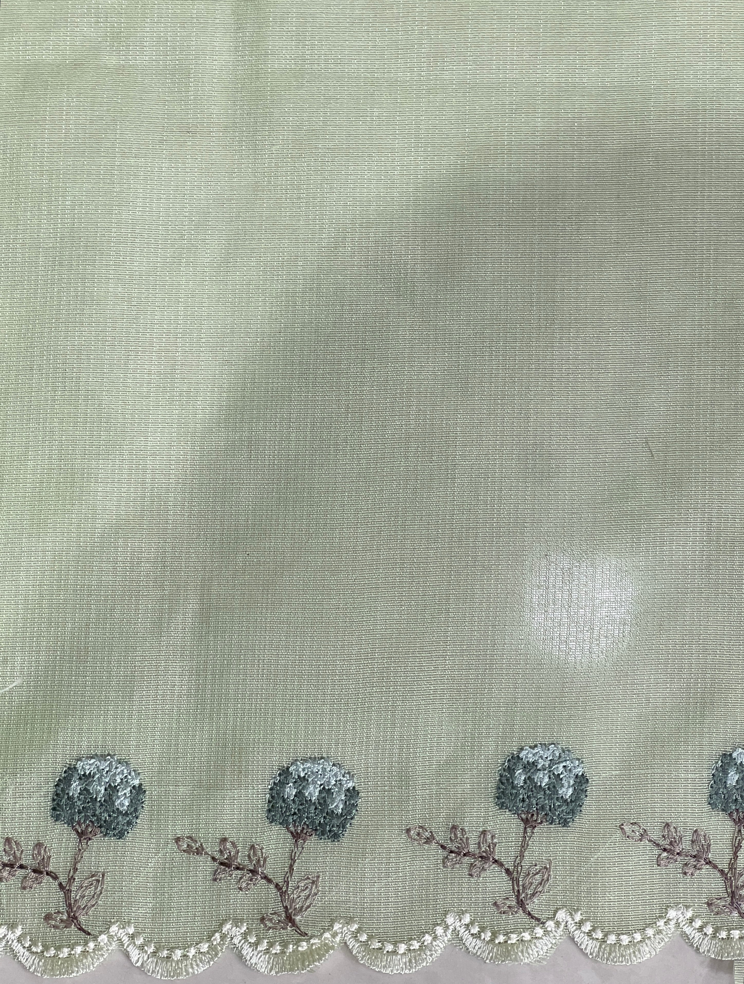 Floral Machine Embroidery Detailed Kota Saree | PKS167