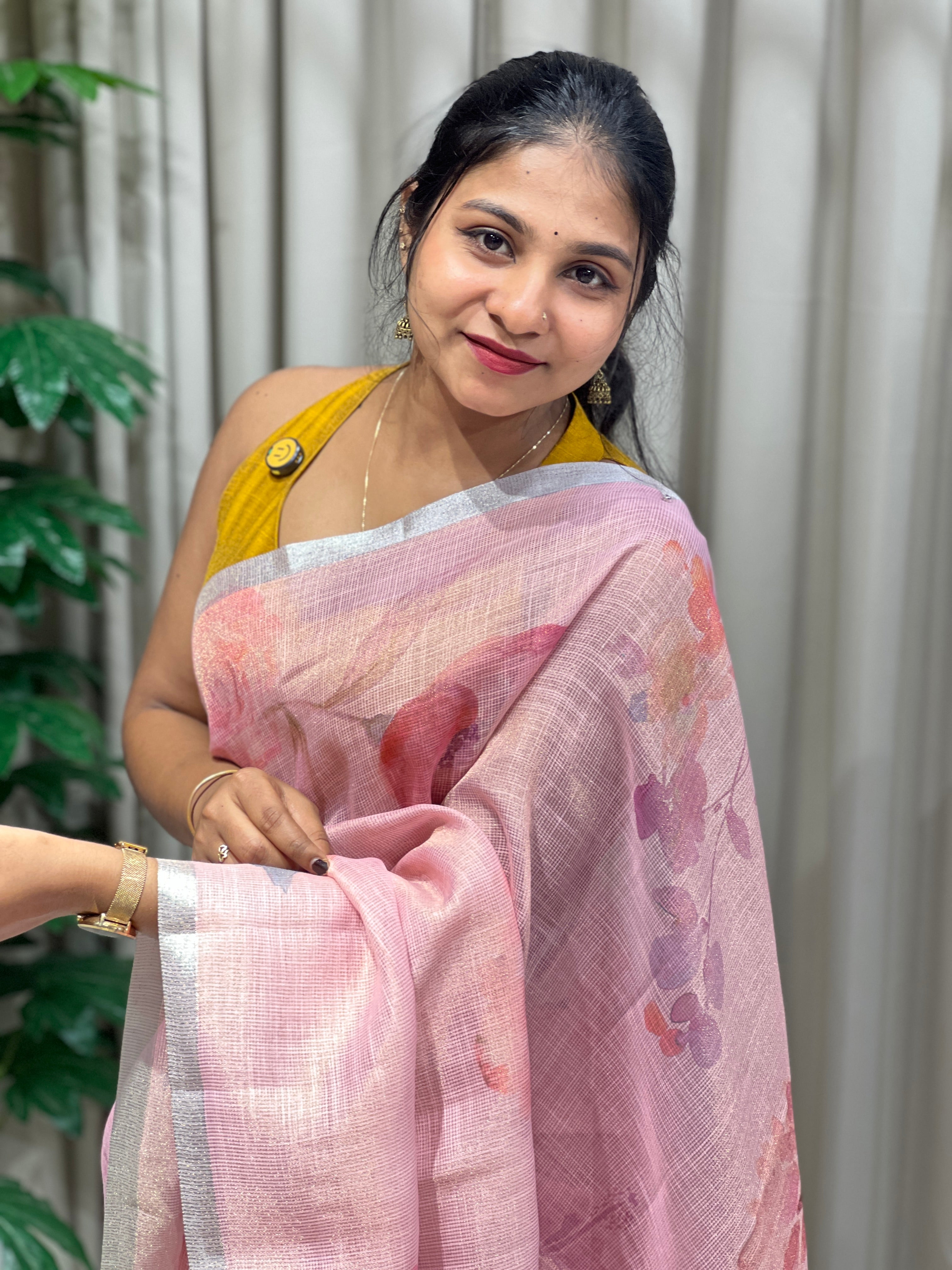 Floral Digital Printed Kota Saree | YNG771