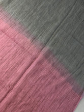 Floral Embroidered Bhagalpuri Linen Saree | NHH456