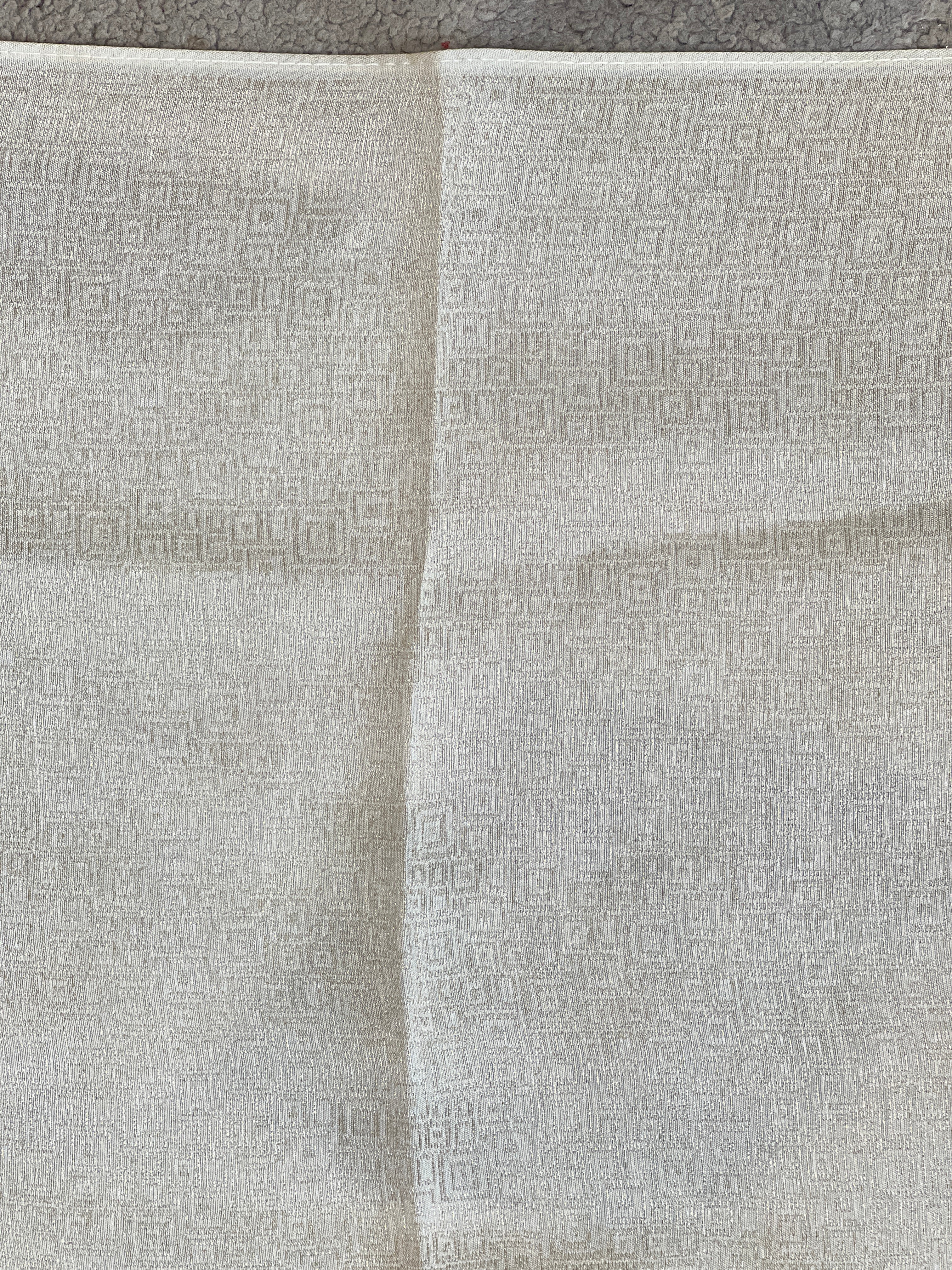 Geometric Woven Pattern Semi Tussar Saree | RS148